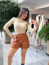 BODY CANELADO RAQUEL VAZADO