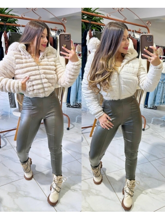 JAQUETA PUFFER DUPLA FACE