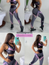 CONJUNTO FITNESS LEGGING E TOP