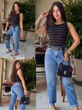 Calça mom jeans OZZ