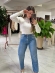 Calça mom jeans OZZ