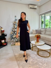 VESTIDO BOLSOS CHIC