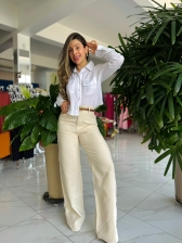 CAMISETE CROPPED COTON