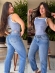 Calça mom jeans OZZ