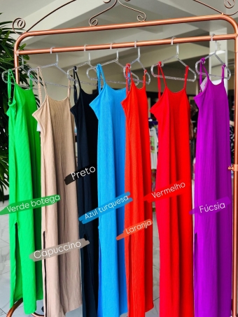 VESTIDO LONGUETE ISIS CANELADO