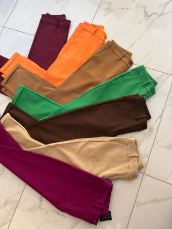 CALÇA RETA BARRA ITALIANA