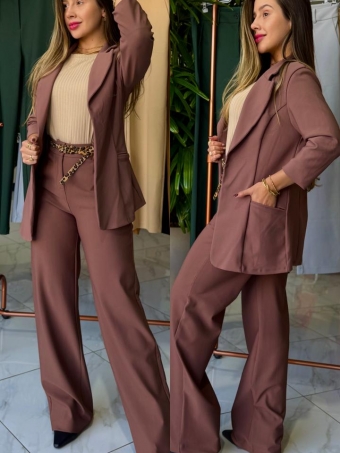 CALÇA MONTARIA WIDE LEG