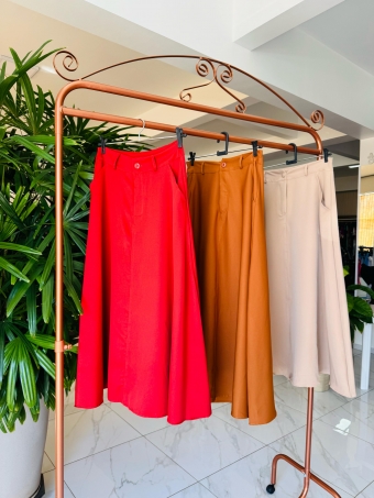 Saia Alfaiataria Longa – Modelo Val’