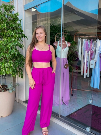 CONJUNTO TOP+ PANTALONA DUNA