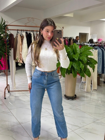 Calça mom jeans OZZ