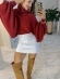 BLUSA AURORA MODAL CROPPED GOLA