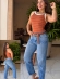 Calça mom jeans OZZ
