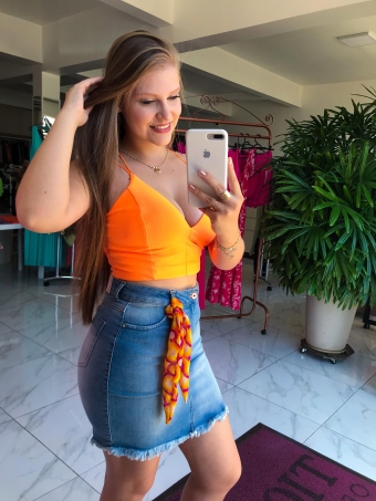 SAIA JEANS AVIAM LARANJA