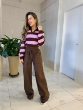 WIDE LEG MOLETOM