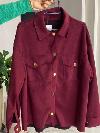 SHACKET SUEDE ENCORPADA