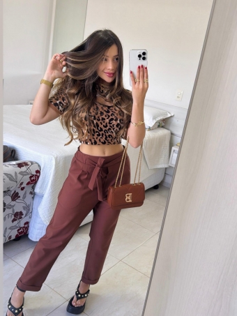 CALÇA CLOCHARD PÂMELA