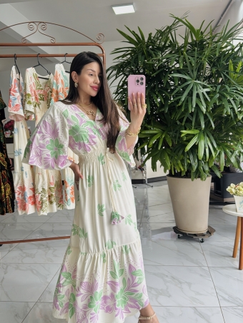 VESTIDO VISCOLINHO LASTEX