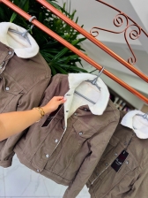 Jaqueta militar forrada