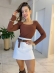 BLUSA GABRIELA DECOTE QUADRADO