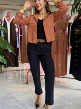 CALÇA RETA BARRA ITALIANA