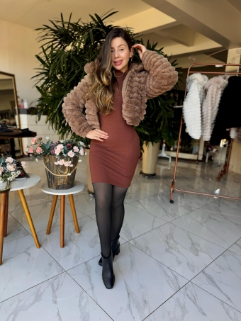 JAQUETA PUFFER DUPLA FACE