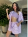 CONJUNTO LISTRAS - LAVANDA