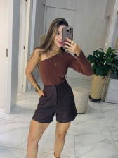 BODY CANELADO RAIANE NULA MANGA