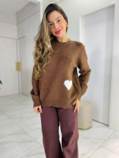 BLUSÃO CORAÇÃO FIO