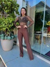 CALÇA FLARE MONTARIA