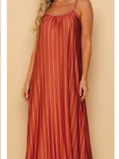 VESTIDO MIDI LISTRADO