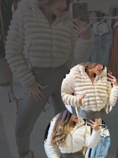 JAQUETA PUFFER DUPLA FACE