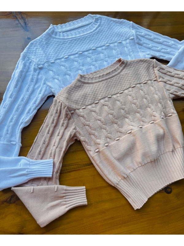 TRICOT MODAL TRANÇAS