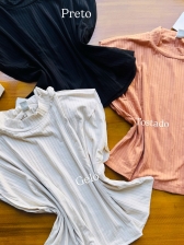 CROPPED MUSCLE CANELADO