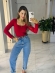 BLUSA GABRIELA DECOTE QUADRADO